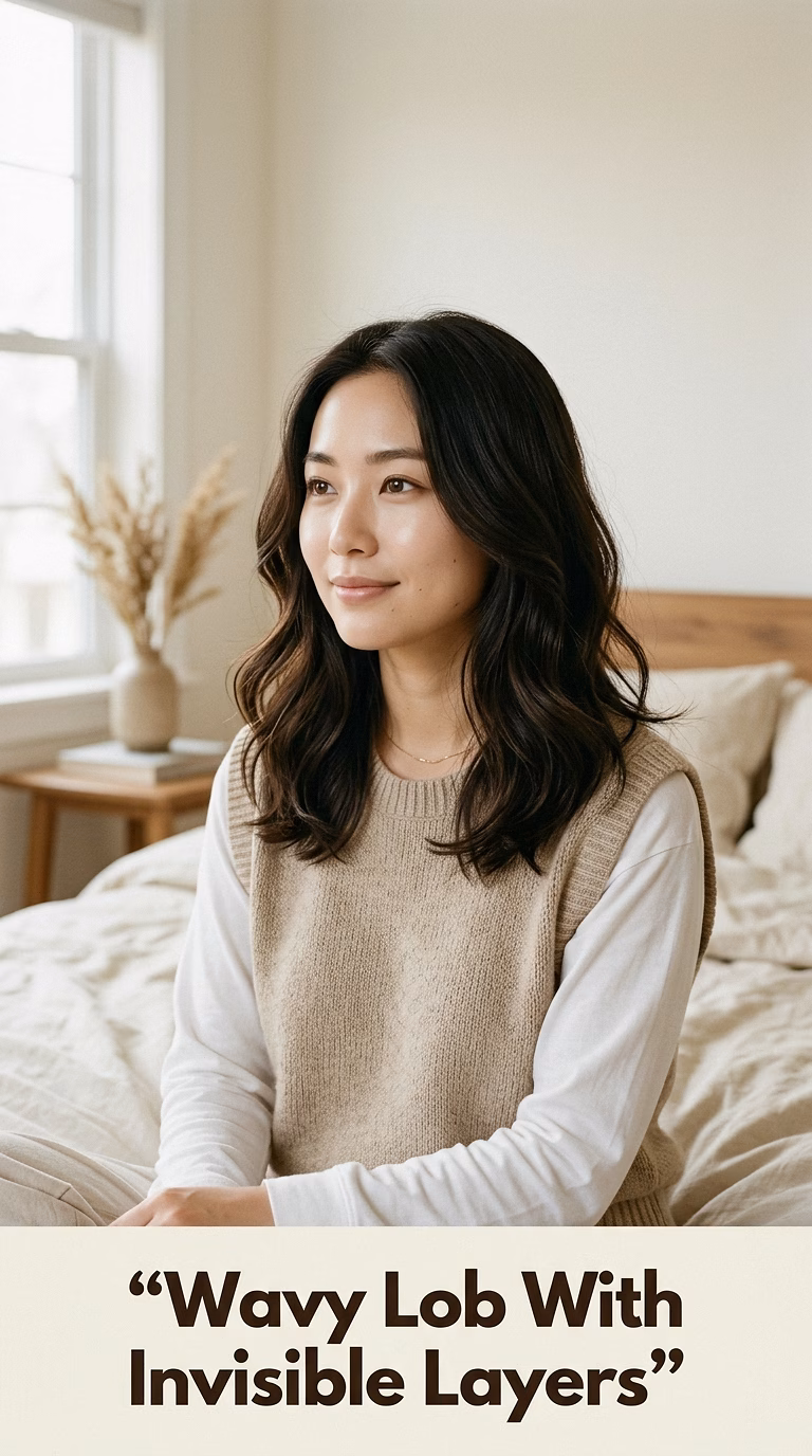 Wavy Lob With Invisible Layers