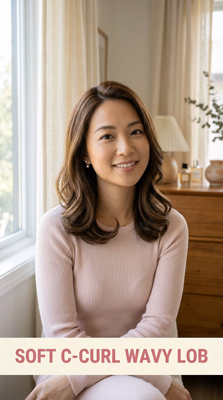 Soft C-Curl Wavy Lob