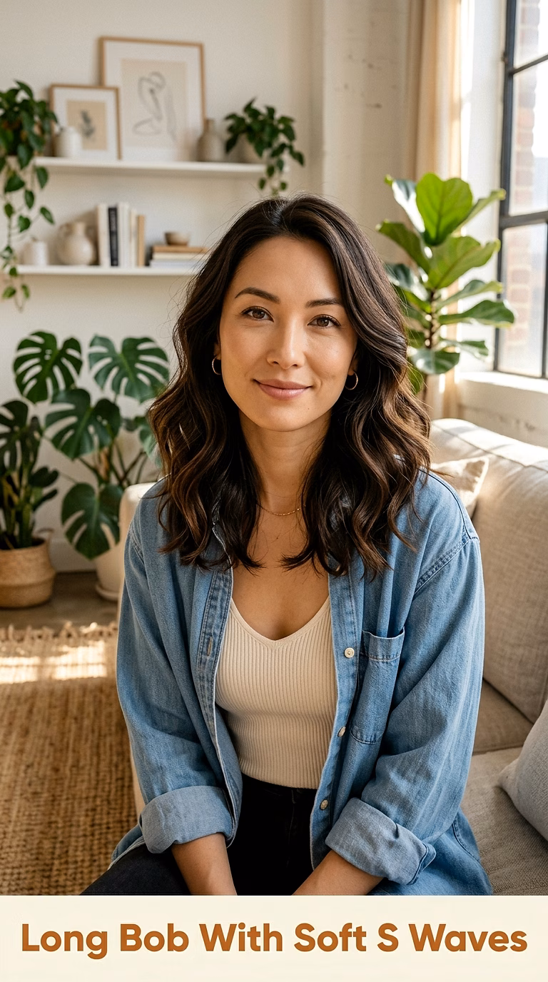 Long Bob With Soft S Waves