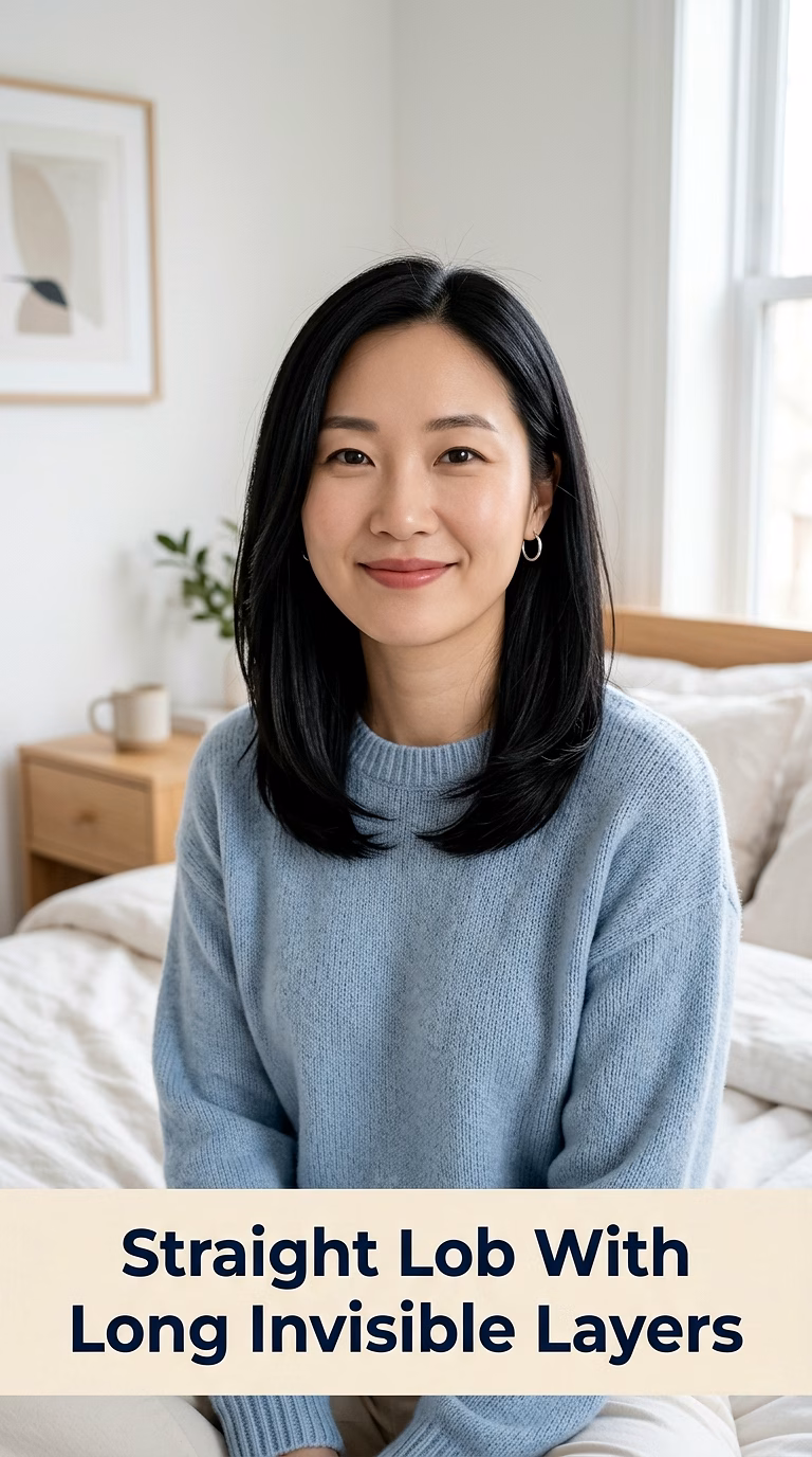 Straight Lob With Long Invisible Layers