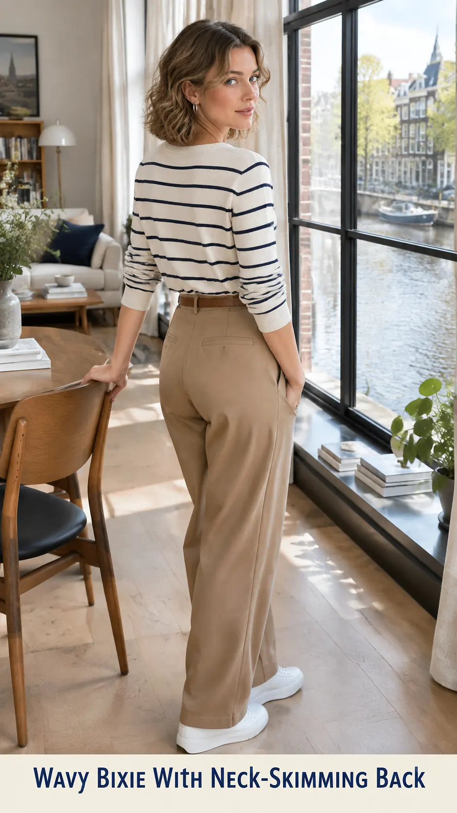 Wavy Bixie With Neck-Skimming Back