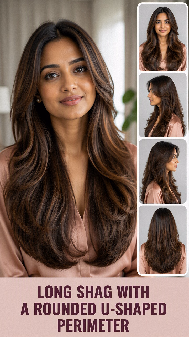 Long Shag With A Rounded U-Shaped Perimeter
