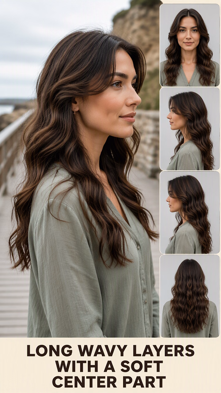 Long Wavy Layers With A Soft Center Part