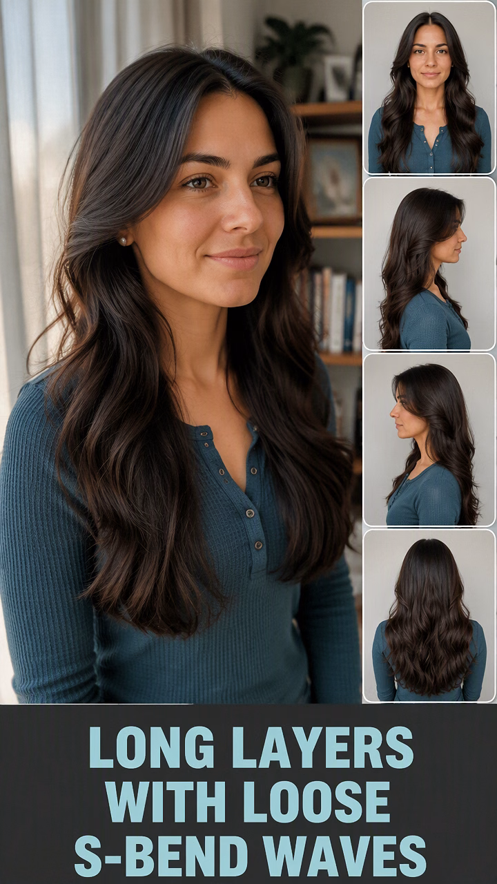 Long Layers With Loose S-Bend Waves