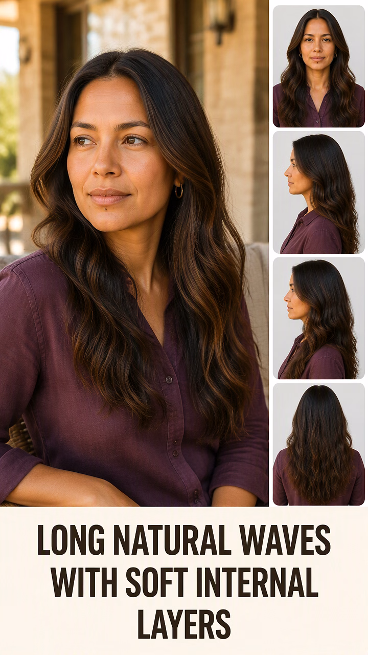 Long Natural Waves With Soft Internal Layers