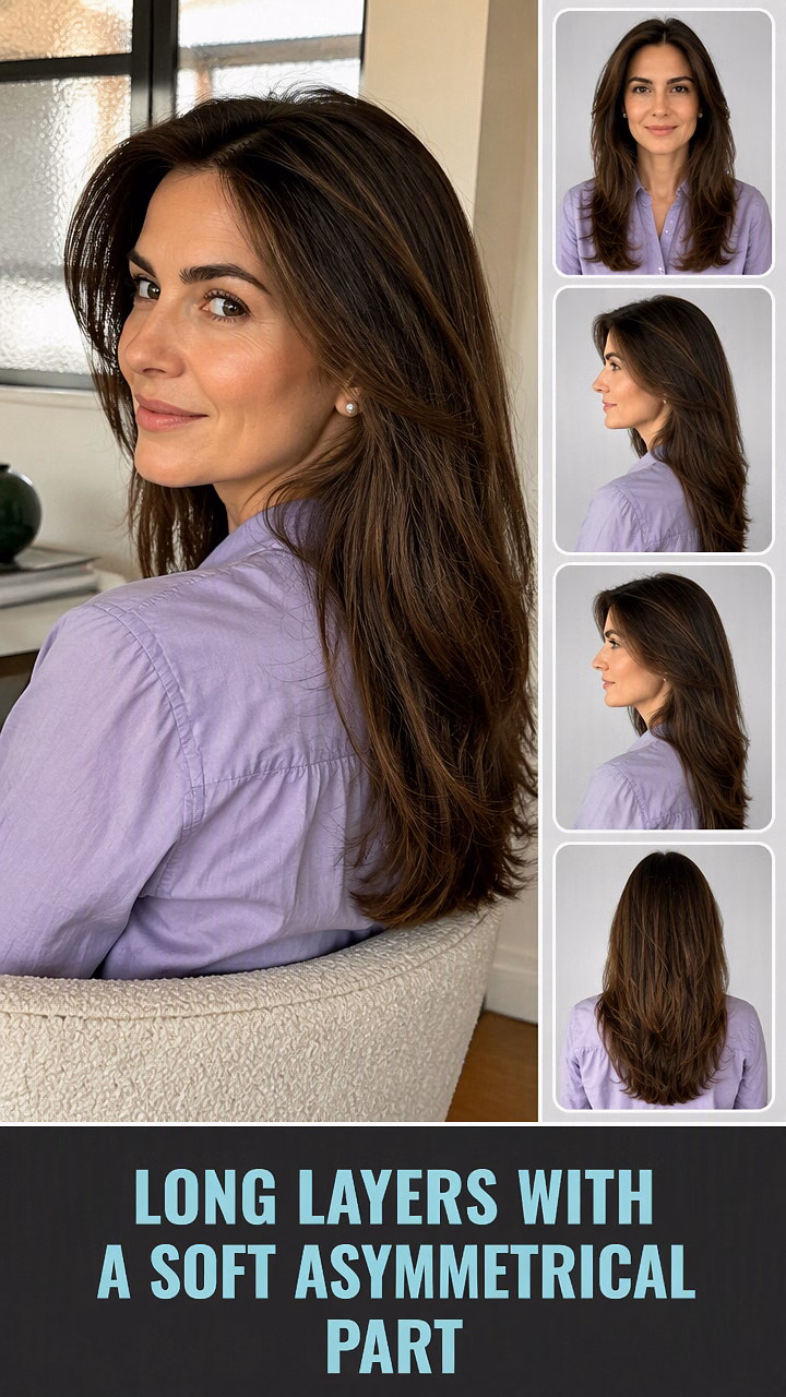 Long Layers With A Soft Asymmetrical Part
