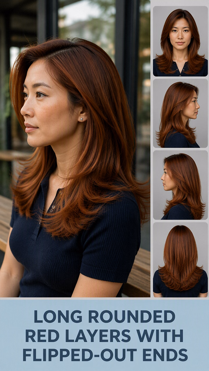 Long Rounded Red Layers With Flipped-Out Ends