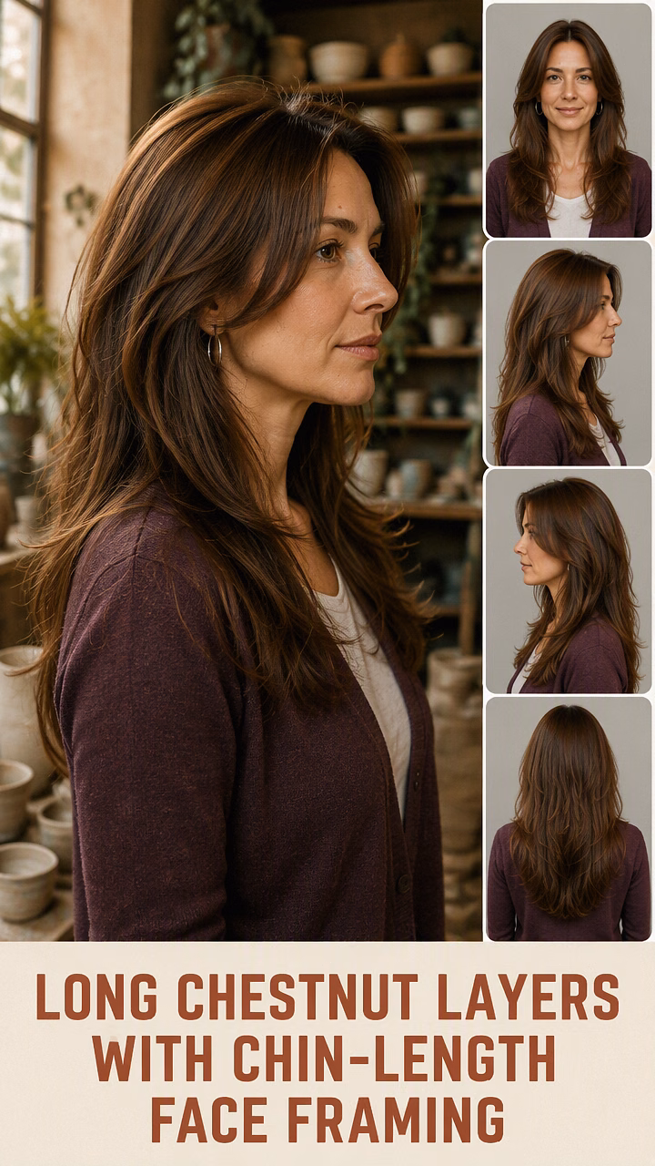 25 Face Framing Haircut For Long Hair Layered Hairstyles To Inspire Your Next Look