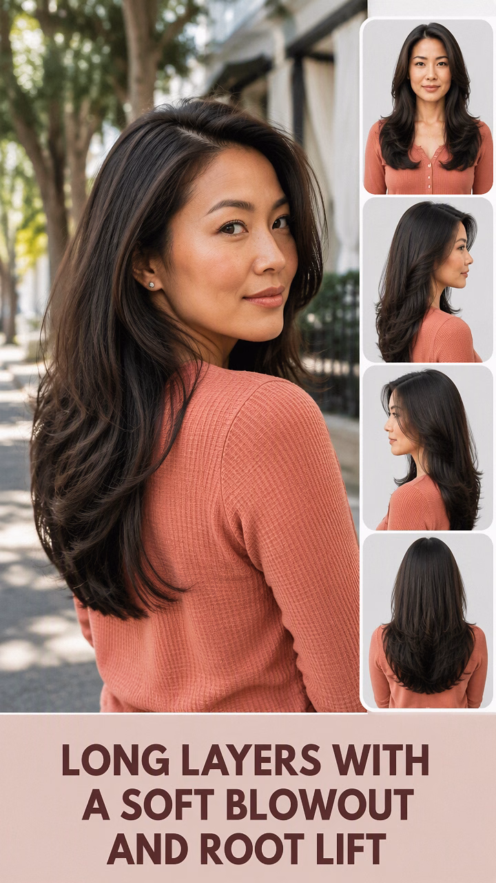 Long Layers With A Soft Blowout And Root Lift