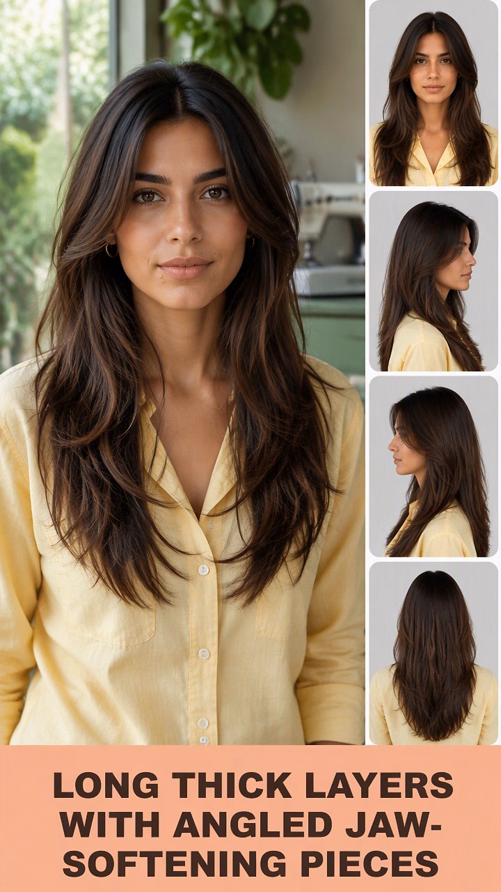 Long Thick Layers With Angled Jaw-Softening Pieces