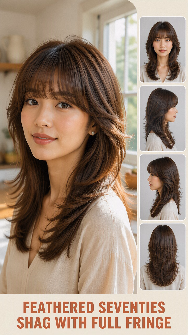 Feathered Seventies Shag With Full Fringe