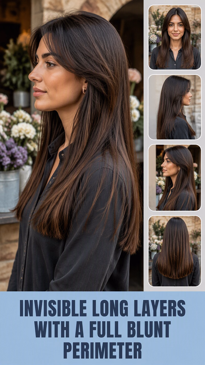 Invisible Long Layers With A Full Blunt Perimeter