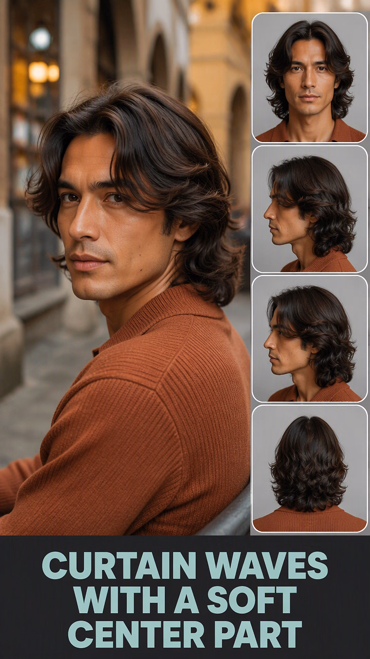 Curtain Waves With A Soft Center Part