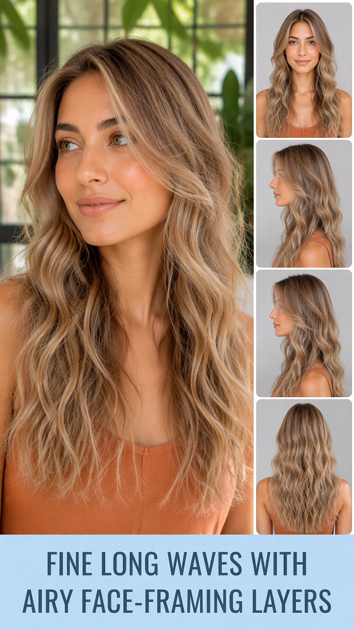 Fine Long Waves With Airy Face-Framing Layers