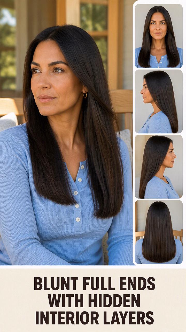 Blunt Full Ends With Hidden Interior Layers