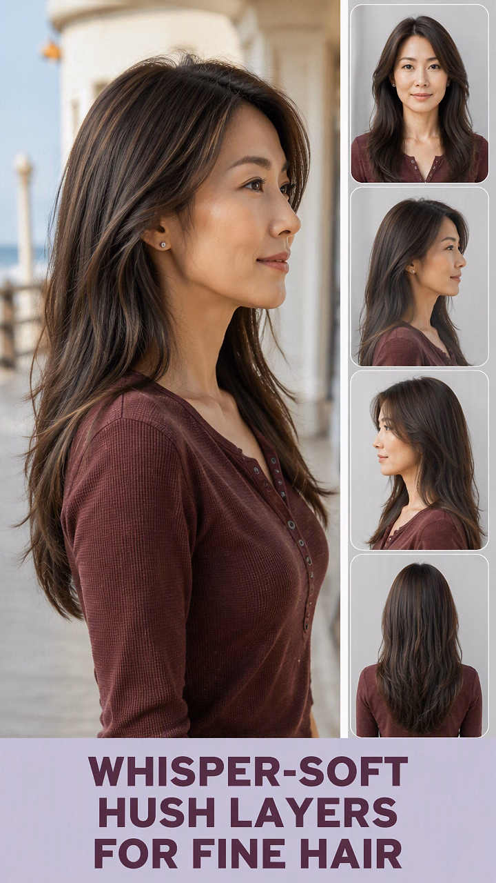 Whisper-Soft Hush Layers For Fine Hair