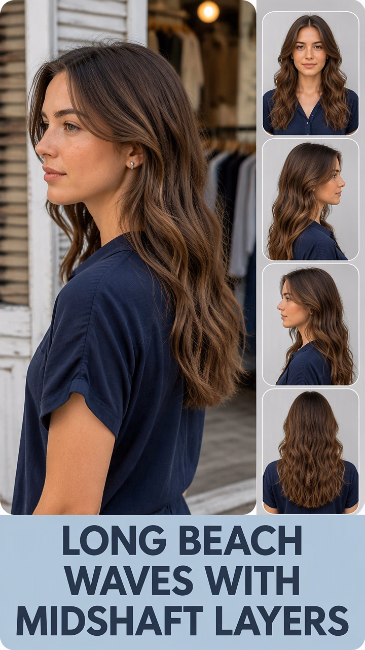 Long Beach Waves With Midshaft Layers